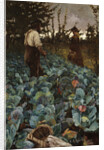 A Cabbage Garden by Arthur Melville